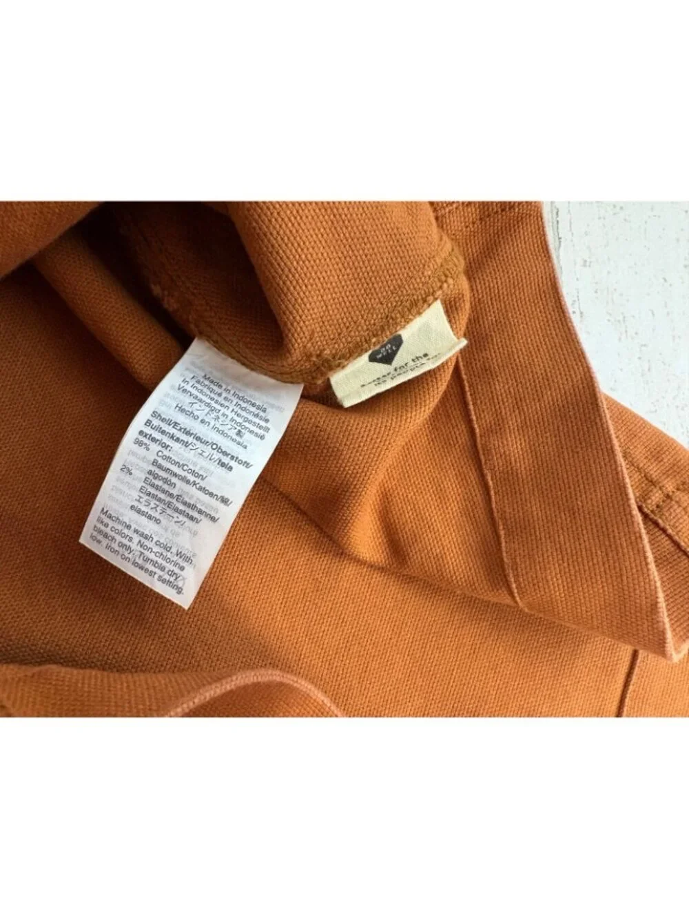 Madewell Button Front A-Line Pocket Mini Skirt Womens Size 4 Burnt Sienna - Picture 7 of 15